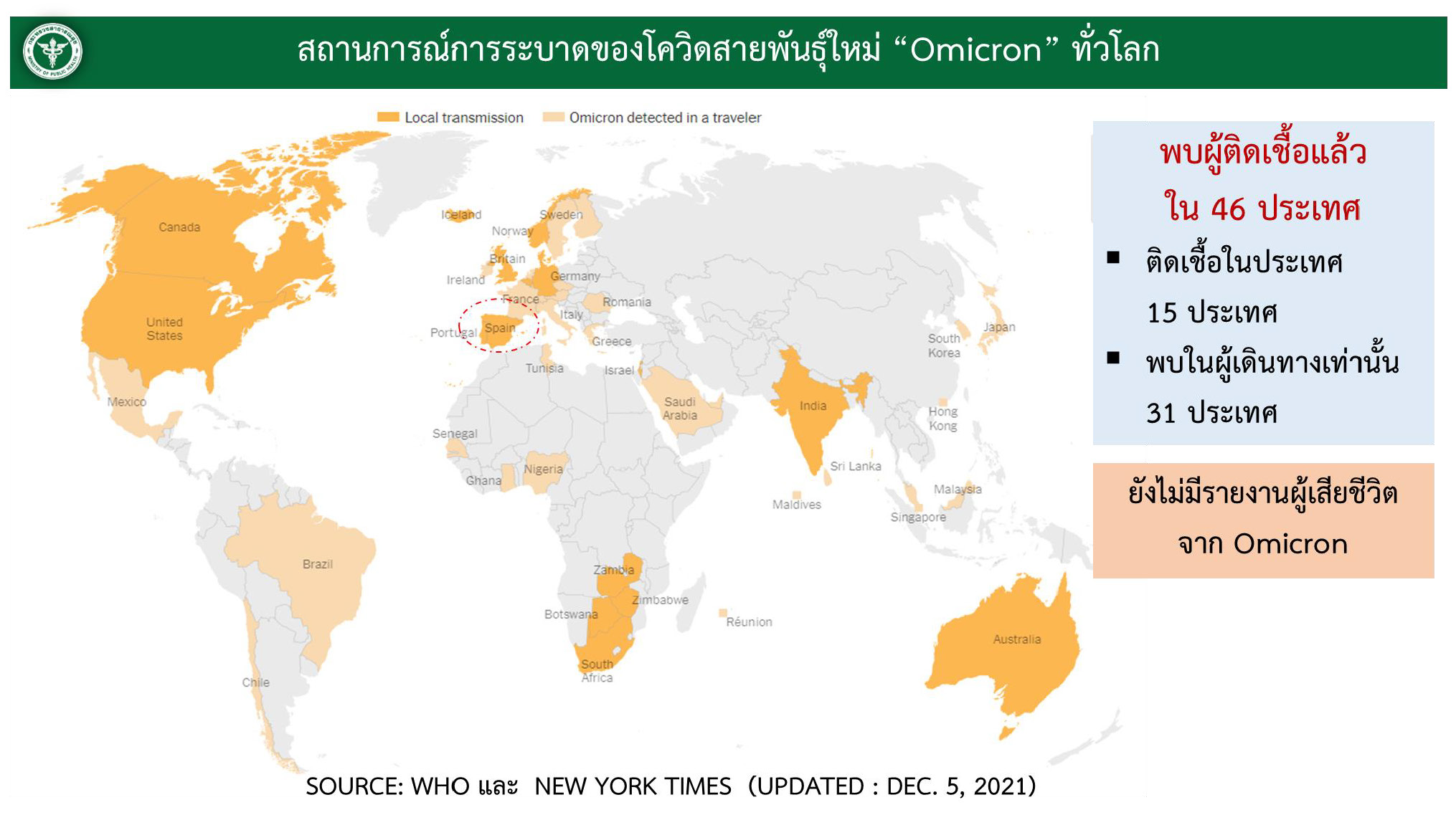First Omicron case in Thailand discovered | Bangkok Tribune